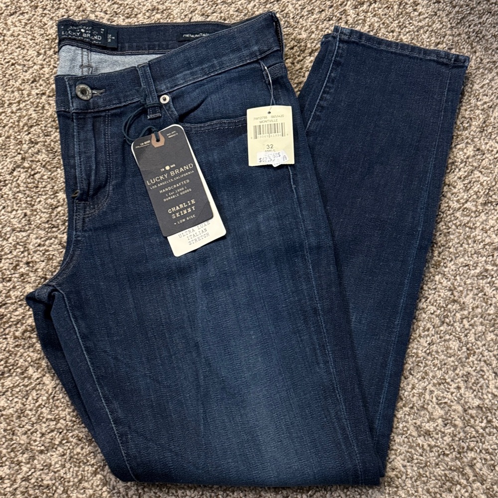 Lucky Brand Women Charlie Skinny jeans size 14/32